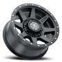 ICON 1817858150SB Rebound 17x8.5 8x170 6mm Offset 5in BS 125mm Bore Satin Black Wheel