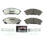 PowerStop Z36-2208 PowerStop - Z36 Truck and SUV Carbon-Fiber Ceramic Brake Pads with Hardware Kit