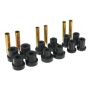 Prothane GM Front Spring & Shackle Bushings - Black