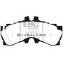 EBC Brakes DP32323C Redstuff Ceramic Low Dust Brake Pads