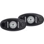 Rigid Industries 482033 A-Series Light - Black - Low Strength - Cool White - Set of 2