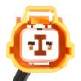 HOLSTEIN 2ABS0788 Holstein Parts 2ABS0788 ABS Wheel Speed Sensor