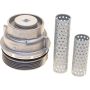 Autopart International Oil Filter Housing Cover Aluminum KIT w/3 tubes 5001788113