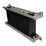 Derale 50023 Single Stacked Plate Brushed Aluminum Brackets With Mounting Hardware