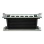 Derale 50023 Single Stacked Plate Brushed Aluminum Brackets With Mounting Hardware