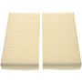 Autopart International Cabin Air Filter Set of 2 (Order 1 Set) 500528619