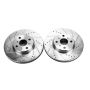 PowerStop JBR1546XPR PowerStop Evolution Performance Drilled, Slotted & Plated Brake Rotor Pair