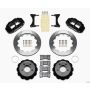Wilwood 140-11963 Narrow Superlite 6R Front Hat Kit 12.88in 93-96 Mazda RX7