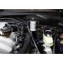 J&L 96-98 Ford Mustang SVT Cobra Driver Side Oil Separator 3.0 - Clear Anodized