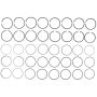 MAHLE 50141CP.040 Engine Piston Ring Set