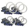 Oracle Lighting 5835-334 VECTOR Grille Surface Mount LED Halo Kit for Jeep JK/JL/JT - ColorSHIFT No Cont.