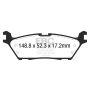 EBC Brakes DP43037R Yellowstuff Street And Track Brake Pads