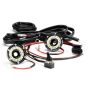 KC HiLiTES 355 KC Cyclone V2 LED Under Hood 2-Light System Universal