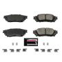 PowerStop Z23-1805 PowerStop - Z23 Daily Driver Carbon-Fiber Ceramic Brake Pads with Hardware Kit