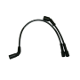 Moroso 27282 07-15 Harley-Davidson XL Suppression Core Wire Set - Black