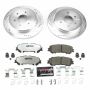 PowerStop K7874-36 Z36 Truck and SUV Carbon-Fiber Ceramic Brake Pad and Drilled & Slotted Rotor Kit