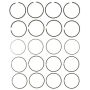 MAHLE 50452CP.030 Engine Piston Ring Set