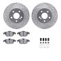 Dynamic Friction 7512-63057 Rotor Kit