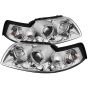 SPYDER 5010452 Projector Headlights - LED Halo - Chrome