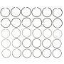 MAHLE 50514CP Engine Piston Ring Set