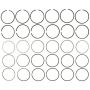 MAHLE 50565CP.040 Engine Piston Ring Set