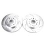 PowerStop AR82193XPR PowerStop Evolution Performance Drilled, Slotted & Plated Brake Rotor Pair