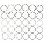MAHLE 50664CP.020 Engine Piston Ring Set