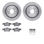 Dynamic Friction 6512-65100 Rotor Kit