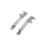 LP Aventure FLP-CTA-18-HBL-B 18-19 Subaru Crosstrek Hood Light Brackets - Bare (Pair)