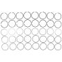 MAHLE 50784CP.040 Engine Piston Ring Set