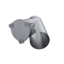 QTP 10400 4in Weld-On QTEC Exhaust Cutout Y-Pipe