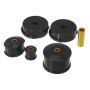 Prothane 14-1901-BL 91-99 Nissan Sentra 4 Mount Kit - Black