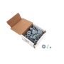 ALLSTAR PERFORMANCE ALL18685-50 Countersunk Bolt Kit Silver 50pk