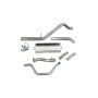 CORSA Performance 24516 Corsa 2007-2009 Chevrolet Silverado Crew Cab/Short Bed 1500 6.2L V8 Polished Sport Cat-Back Exhaust