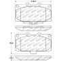StopTech Performance 06-07 Subaru Impreza WRX/WRX STi Front Brake Pads