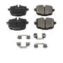 PowerStop 17-1469 PowerStop - Z17 Low-Dust Ceramic Brake Pads with Hardware
