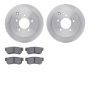 Dynamic Friction 6502-03257 Rotor Kit