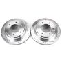 PowerStop JBR1133XPR PowerStop Evolution Performance Drilled, Slotted & Plated Brake Rotor Pair