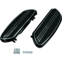 Bikers Choice 482538 86-20 Touring 86-17 FLST 12-16 FLD Black Floorboard Kit Replaces H-D 50631-04 Pr