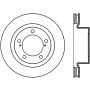StopTech 08-11 Lexus LX570 Slotted & Drilled Front Left Rotor