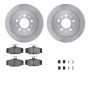 Dynamic Friction 6512-27187 Rotor Kit