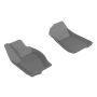 3D MAXpider 2006-2010 Jeep Commander Kagu 1st Row Floormat - Gray
