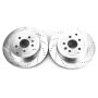 PowerStop EBR1094XPR PowerStop Evolution Performance Drilled, Slotted & Plated Brake Rotor Pair