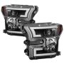 SPYDER 5083531 Projector Headlights - Light Bar DRL LED - Black