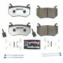 PowerStop Z26-2043 PowerStop - Z26 Performance Carbon-Fiber Ceramic Brake Pads with Hardware Kit