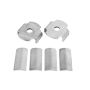 BMR Suspension BK053 Bushing Kit, Rear Cradle, Steel Inserts Only
