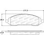 Stoptech 308.10220 Street Brake Pads