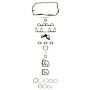 Ajusa 51030600 Full Set W/O Head Gasket