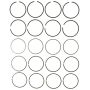 MAHLE 51097CP.020 Engine Piston Ring Set