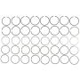 MAHLE 51137CP Engine Piston Ring Set